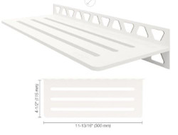 Schluter Shelf-W Wave Matte White SWS1 D10 MBW